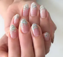 ラメグラデーション🍏オフなし 60分