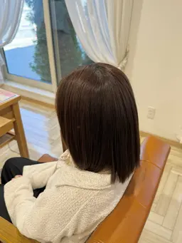縮毛矯正,ストレート