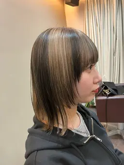 🟡ブリーチ➕カラー シャンプー&ブロー込み