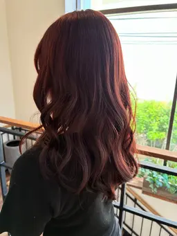 💎【ツヤ感と血色感UP✨】暖色カラー限定メニュー(UVケアトリートメント付き)❤️🩷🧡