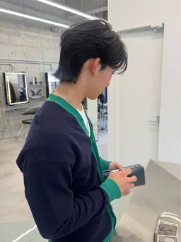 men's cut ＆ 眉 cut ＆ 炭酸スパ 🫧♡