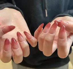 【Jr.ネイリストクーポン】カラーグラデーションネイルモデル💅✨(オフ込み)¥3300