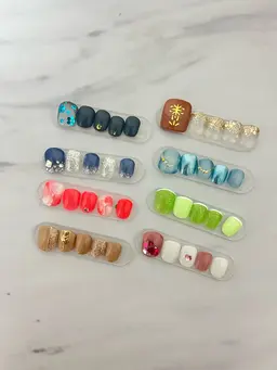 (foot)定額デザイン♪色替え可能