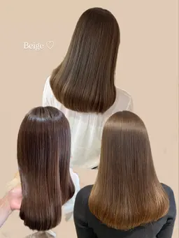 ✨️🫧【3Peaceケアカラー＋Aujua/オージュア5step】🫧✨️