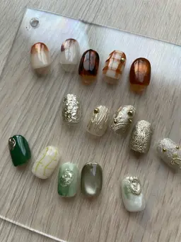 ニュアンス定額デザイン🌱（画像内のデザインから2種類までお選びいただけます）※補足説明をご確認ください