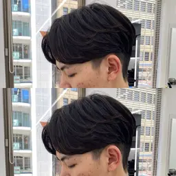 【🔷ミニモ限定🔷】メンズカット・メンズパーマ（ニュアンスパーマ、フェザーパーマ）