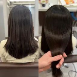 【1日3名様限定🧸】似合わせカット➕ケアカラー➕2STEPトリートメント（超音波アイロン無料💕）