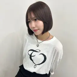 🩶カット+前髪ストレート