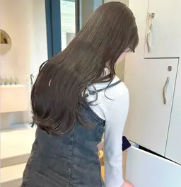 🤍前日、当日予約限定🤍似合わせカット+透明感カラー+うる艶トリートメント