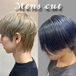 ⭐️新規⭐️【11月限定】🩵似合わせカット+艶カラー+補修トリートメント¥12,960→¥4980🩵白髪染めOK