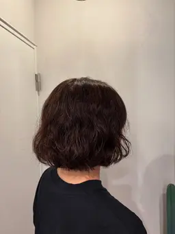 🩶カット+パーマ（ボブ）🩶トリートメント付き！🩶