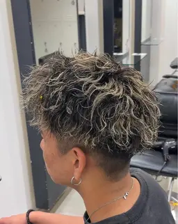 カット＋ツイストスパイラルパーマ