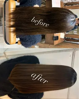 ワンカラー+1step髪質改善トリートメント♩