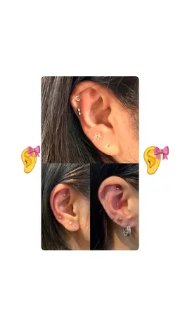 お試しでどうですか❔👂ིྀ耳ツボジュエリー片耳3粒❕両耳6粒👂ིྀ