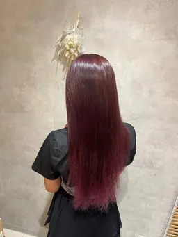 ブリーチなしダブルカラー
