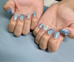 【500円以下パーツ90分付け放題】ハンドネイルやり放題💅🎀　オフあり