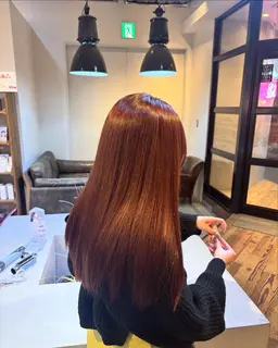 【迷ったらこれ🪐】似合わせカット+艶カラー