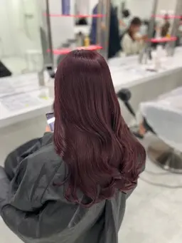 🫧🎀 Instagram人気Ｎｏ.1 🎀🪽大人気ブリーチなしダブルカラー➕うる艶髪質改善トリートメント🥣💘