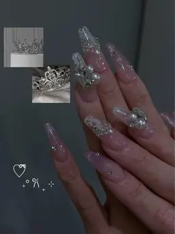 🩵ジェル4本アートやり放題(ジェルオフ無料)🩵カラー・ネイルパーツ1000種類🩵300円パーツまで無料サービス