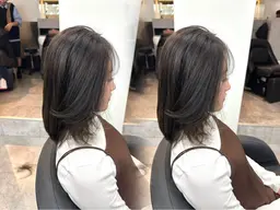 🌸《ミニモ学割U24🎀》透明感カラー+3stepトリートメント