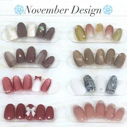【🌷平日限定🌷】❄️11月定額トレンドデザイン✨8000円→6980円(オフ込み) ※長さだし亀裂補強は別途料金⭕️