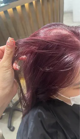 🍁【暖色カラー＋トリートメント】