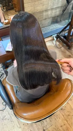 🟥❕28日限定⚠️✨無料縮毛矯正➕treatment✨うる艶髪🫧髪の毛を自然なストレートにしたい方👩🏻