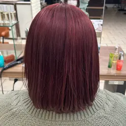 ヘアカラー+トリートメント💞 毛先カットも承ります❕