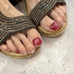 フット持ち込みネイル🍒¥8,600~  パラジェル/浦和