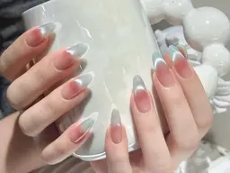【オフなし】❣️チップ長さ出し➕チークマグネットフレンチ