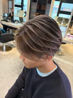 【メンズ限定】ヘアカラー×バレイヤージュ
