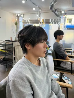 【🇰🇷ミニモ限定🇰🇷】メンズカット韓国風ヘアスタイル➕ヘアセットレクチャー➕シャンプーブロー