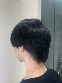 🩵🙍‍♂️メンズ限定✨ワンカラー➕眉カット【カラー＋メンズ眉カット】