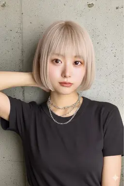 🌞★ケアブリーチ付き★全頭ブリーチ＋艶カラー＋補修TR 🌞