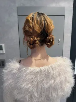 お呼ばれヘアセット💍
