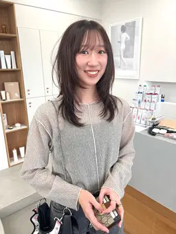 【韓国レイヤーカット/ハッシュカットも◎】似合せカット ￥5500→￥4500