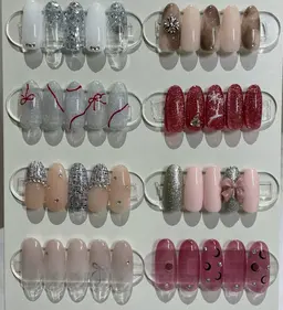 韓国定額【オフあり】🩰韓国定額デザインコース/パラジェル/フィルイン/キレイめネイル