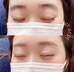 🎀自眉を生かしたアイブロウスタイリング🎀【お時間システム上60分ですが実際は120分ほど頂きます】