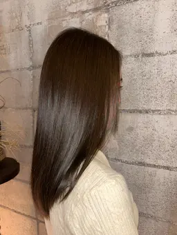 ツヤツヤストレート✨️縮毛矯正