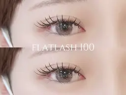 【LED】オフ込み:フラットラッシュblack100