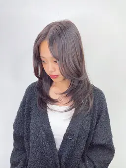 【レイヤーカット】＋天使の艶カラー＋ウォータートリートメント