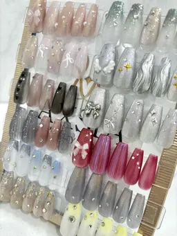 🖤🩶韓国・ワンホンネイル🩶🖤【オフなし】