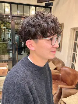 ミニモ限定‼️メンズカット+ニュアンスパーマ👦🏻🌀(マッシュ or センターパートの方限定🍃)
