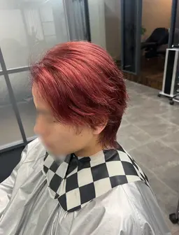 【メンズ/120分メニュー】Wカラーor3Dハイライト+骨格補正カット＋ケア処理剤