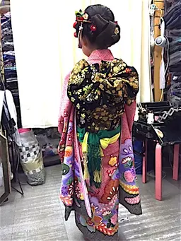 🍭七五三振袖着付け&メイク&ヘアセット（3才 5才 7才)🍬