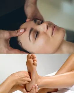 【ドライヘッドスパ60分×足ツボ20分】80分コース　頭も足もすっきり癒される80分のご褒美コース🌿