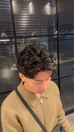 【🔥ミニモ限定🔥】メンズカット🔥＋メンズパーマ🌀＋3step最新トリートメント💎