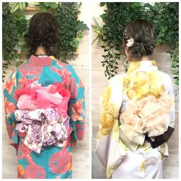 浴衣着付け+ヘアセット(指名料込)