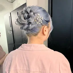 【お呼ばれヘア🥂】ヘアアレンジ／パーティーヘアセット