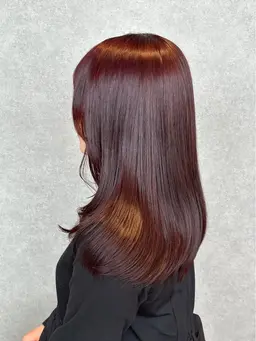 💜大人気髪質改善カラー